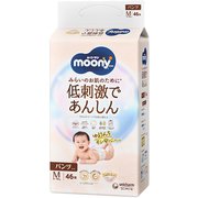 ムーニーマンナチュラル　ゆるうんちモレ安心パンツ M 46枚 [紙おむつ パンツタイプ]