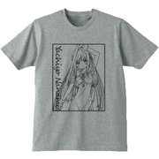 マギアレコード 魔法少女まどか☆マギカ外伝 ラインアートTシャツ(七海やちよ) メンズ(サイズM) [キャラクター衣料品]