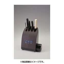 ワイン 包丁スタンド UV除菌 温風 シャープナー付 kirei 木目調 ワイン様専用 包丁スタンド UV除菌 温風 シャープナー付 kirei