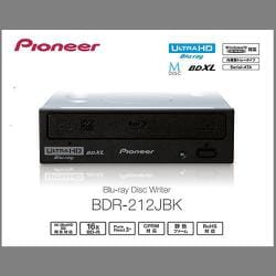 Pioneer パイオニア BDR-212JBK BD/DVD/CDライター