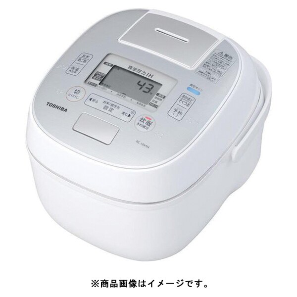 ヨドバシ.com - 東芝 TOSHIBA RC-18VSN（W） [真空圧力IH炊飯器 合わせ炊き 鍛造かまど銅釜 1升炊き グランホワイト