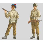 IT6189 [1/72 ミリタリーシリーズ WW.II フランス軍 歩兵フィギュアセット]