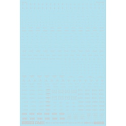 GM-053 [1/144 コーションデカール GMコーションデカールNo.5「アヴィエーションテイスト・英語表記＃1」ライトグレー]