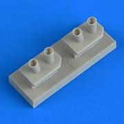 QIC48880 [1/48 レジン製ディティールアップパーツ ホーカーハンター 空気ボンベ注入口 (エアフィックス用)]