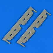 QIC72602 [1/72 レジン製ディティールアップパーツ ドルニエ Do17Z 着陸装置カバー (ICM用)]