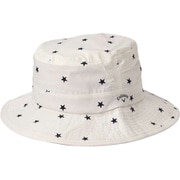 CWA 19L 241-9984804-030-FR WH [星柄プリント レインハット レディース ホワイト]