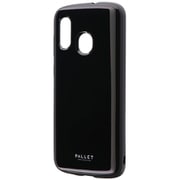Galaxy A30 用 耐衝撃ハイブリッドケース 「PALLET AIR」 ブラック LP-19SG3HVABK