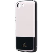 LP-19SX2HVDI [Xperia Ace 用 耐衝撃ハイブリッドケース 「PALLET AIR Katie」 ツートンベージュ]