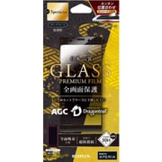 LP-19SX2FGHFBK [Xperia Ace 用 ガラスフィルム 「GLASS PREMIUM FILM」 ドラゴントレイル 平面オールガラス 超透明]