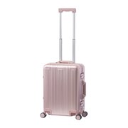 スーツケース 旅行日数目安：1～2泊 36L TSAロック搭載 機内持ち込み可 ALK-5050-18TRP ピンクゴールド