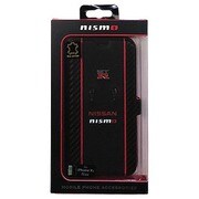 NM-P18L-B1 CB [日産 nismo公式 iPhone XS Max用 GT-R 専用 本革 手帳型ケース]