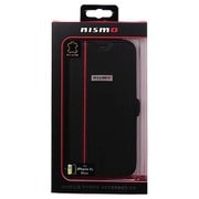 NM-P18L-B3 BK [日産 nismo公式 iPhone XS Max用 本革 手帳型ケース]