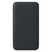 モバイルバッテリー Eclair(エクレア） ケーブル2本付属（microUSB/Type-C） 3ポート出力 10,000mAh ブラック 3E-MB6-BK 　