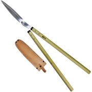特級葉刈鋏 柳刃総磨 240mm 皮ケース付