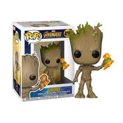 POP！ アベンジャーズ／インフィニティ・ウォー グルート（ストームブレイカー付属版） [塗装済可動フィギュア 全高約90mm]