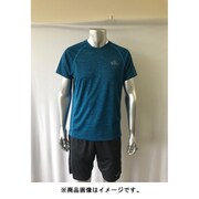 杢調 半Tシャツ メンズ LL ブルー 100-528