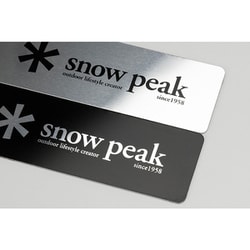 ヨドバシ.com - スノーピーク snow peak FES-036 [メタルロゴ