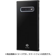 Galaxy S10 耐衝撃ガラスケース TETRA /ブラック RT-GS10T2B/B