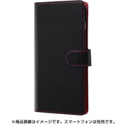 Galaxy S10 手帳型ケース シンプル マグネット /ブラック/レッド RT-GS10ELC1/BR