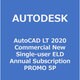AutoCAD LT 2020 SUBS(S)N1Y 5P [ライセンスソフト]