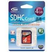 Team SDHC Class4 4GB HC004CL4TJ
