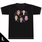 五等分の花嫁 Tシャツ デフォルメキャラ  Lサイズ [キャラクターグッズ]
