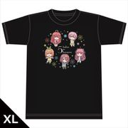 五等分の花嫁 Tシャツ デフォルメキャラ  XLサイズ [キャラクターグッズ]