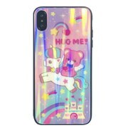 DO-2710 [HUG MEガラスカバーiPXsMAX ユニコーン＆ベア]