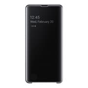 Galaxy S10+ Clear View Cover Black EF-ZG975CBEGJP