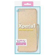 AC-XP1 SHY BE [Xperia 1 シャイニー手帳型ケース ベージュ]