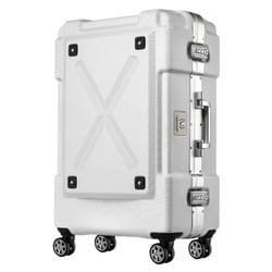 スーツケース 旅行日数目安：4～7泊 67L TSAロック搭載 ホワイト 6303-62WH 67L