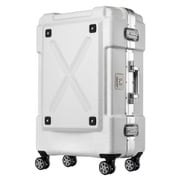 スーツケース 旅行日数目安:4~7泊 86L TSAロック搭載 ホワイト 6303-69WH 86L