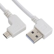USBケーブル USB-マイクロB L型 1m SMT-L1ALML2