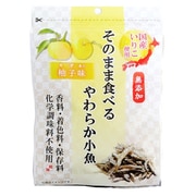 そのまま食べるやわらか小魚 柚子味 38g [珍味・おつまみ]