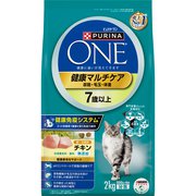 ピュリナワン キャット 健康マルチケア チキン [猫用 ドライフード 2kg 7歳以上 総合栄養食]