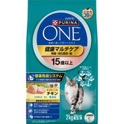 ピュリナワン キャット 健康マルチケア チキン [猫用 ドライフード 2kg 15歳以上 総合栄養食]