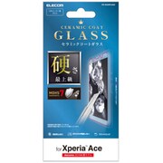 PD-XACEFLGGC [Xperia Ace 用 ガラスフィルム セラミックコート]