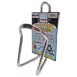 アルミドリンクホルダー オートバイ、自転車用 シルバー BCH-03SL