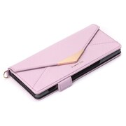 PG-XP1FP07PP [Xperia 1用 ダブルフリップカバー レター型 パープル]