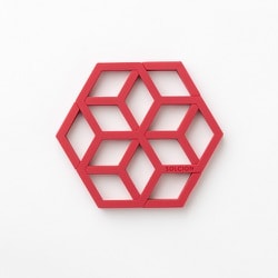 シリコーン鍋敷き Tangle Pot Stand ハニー レッド