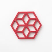 Tangle Pot Stand ハニー レッド [シリコーン鍋敷き]