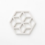 Tangle Pot Stand ハニー グレー [シリコーン鍋敷き]