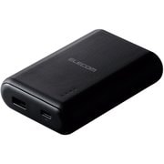 DE-C16L-10050BK [モバイルバッテリー リチウムイオン電池 おまかせ充電対応 まとめて充電対応 Type-C入力対応 10050mAh 2.4A USB-A出力1ポート PSE適合 ブラック]