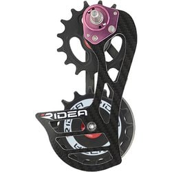 RD5-C66FC-C カーボンケージ/16T＆16T/フルセラミックベアリング カーボン ロゴ：ホワイト 147-55050