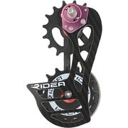 RD5-C66FC-C カーボンケージ/16T&16T/フルセラミックベアリング カーボン ロゴ:ホワイト 147-55050