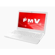 ノートパソコン LIFEBOOK AHシリーズ/15.6型ワイド/Corei7-7700HQ/メモリ8GB/HDD1TB/Blu-rayドライブ/Windows 10 Home 64ビット/Office Home and Business 2019/プレミアムホワイト FMVA51C3W2