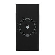 Qi認証品 ワイヤレス充電対応モバイル充電器 10000mAh ブラック