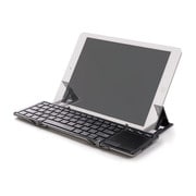 Bluetooth3.0 wireless keyboard スタンド付きワイヤレスキーボード メタルグレー