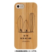iPhone 8/7/6s/6用 BAMBOO RUBBER ケース SURFBOARDS