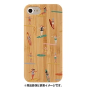 iPhone 8/7/6s/6用 BAMBOO RUBBER ケース SURF GIRLS